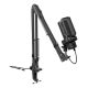 7. GENESIS Radium 251 Black Gaming Console Microphone