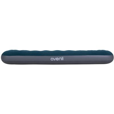 37. FLOCKED MATTRESS FOR 2 PEOPLE WITH BUILT-IN FOOT PUMP 191x137x22CM 24131