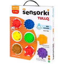 TULLO Sensory Balls Sensory Balls without holes, 8 pcs.