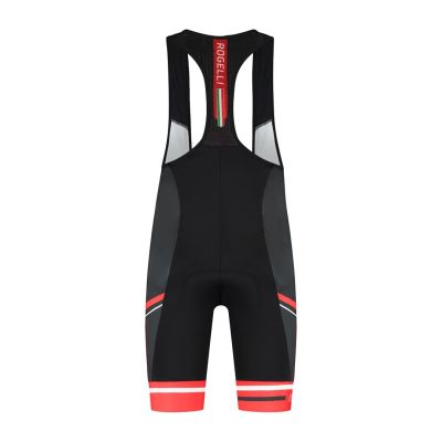 4. Rogelli GARA MOSTRO II cycling shorts, black-red, S