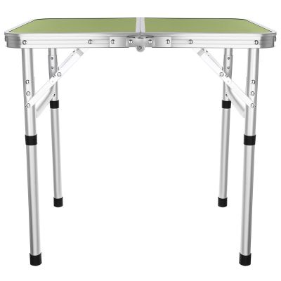 4. FOLDABLE CAMPING TABLE 60X45X25/56CM GREEN