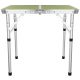 4. FOLDABLE CAMPING TABLE 60X45X25/56CM GREEN