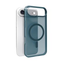 Puro Daylight Magsafe Compatible Silicone Case for iPhone 17 Air - Translucent Turquoise
