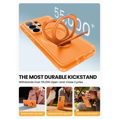 4. Supcase Cosmo Mag MagSafe Case for Samsung Galaxy S26 Ultra - Orange
