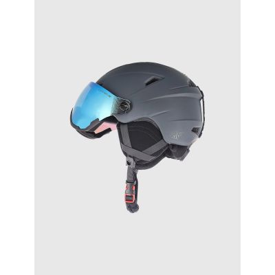 4. Unisex ski helmet with goggles 4F 4FWAW24AHELU090-22S