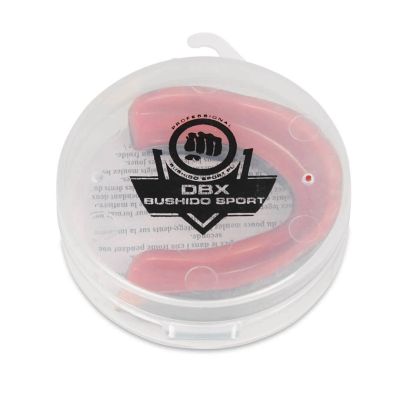 13. Gel Mouthguard + Box - Black and Red | GelTech