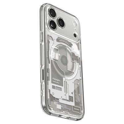 12. Spigen Ultra Hybrid MagSafe Zero One Case for iPhone 18 Pro / 17 Pro - Titanium