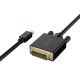 7. Orico XD-MDTD Mini DisplayPort to DVI Full HD 60 Hz Cable 2 m - Black
