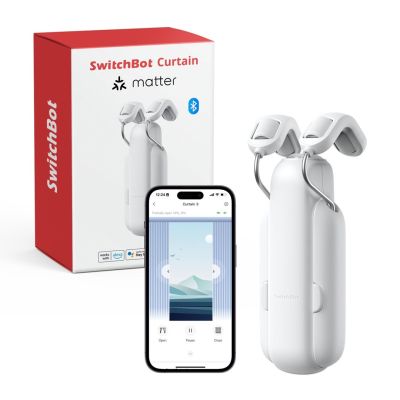 5. Switchbot Smarter Gardinen Rod 3 curtain rod motor, white (W2400000-RW-DACH)