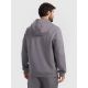 8. Men's sweatshirt with hood, open, 4F 4FRAW25TSWSM2458-23S