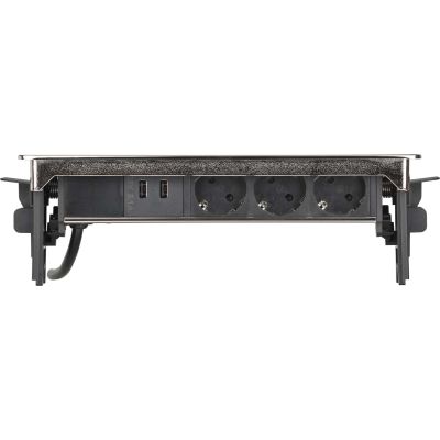 10. Indesk Power 3x 2xUSB Desktop Power Strip