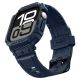 7. Spigen Rugged Armor Pro Strap for Apple Watch 42mm - Navy Blue