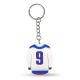 2. Polonia Bytom 25 “Hockey Jersey” Keychain (Home)