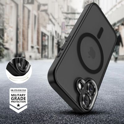 6. Tech-Protect MagCam MagSafe Case for iPhone 17 - Matte Black