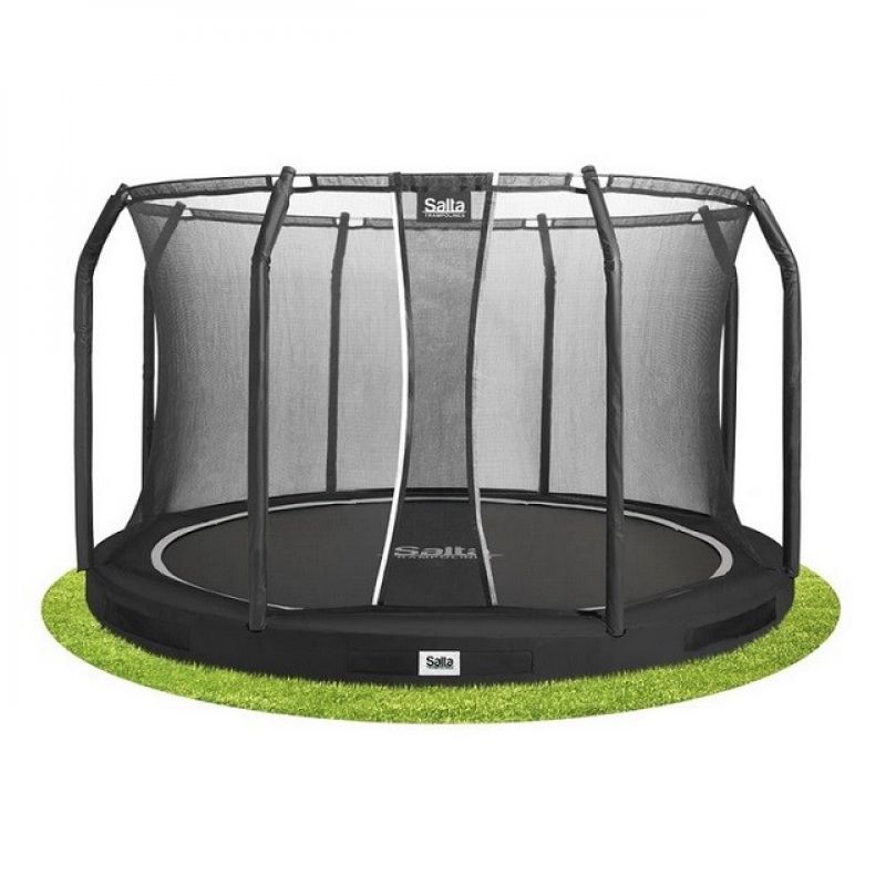 2. Premium Ground Combo Trampoline 366cm Black