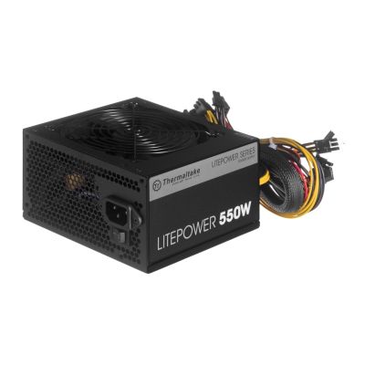 2. THERMALTAKE PSU LITEPOWER II BLACK 550W (ACTIVE PFC, 2XPEG, 120MM) PS-LTP-0550NPCNEU-2