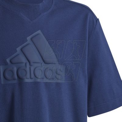 8. T-shirt adidas FI Logo Tee Jr IC9533