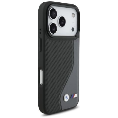 4. BMW M Carbon Logo MagSafe case for iPhone 17 Pro - graphite