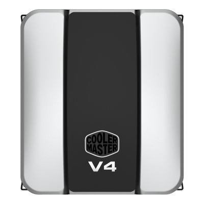 4. Cooler Master V4 Alpha 3DHP Black Processor Air Cooler 12cm Black 1 pc.