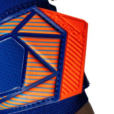 7. Reusch Attrakt Freegel Advance Goalkeeper Gloves Blue-Orange 5670235 4129