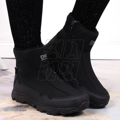 2. DK Jr DK58A waterproof insulated snow boots, black