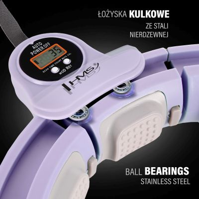 10. Hula Hop HMS HHM13 with magnets, weights and counter purple