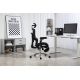 3. Activejet ergonomic office chair YK848, black