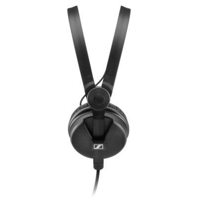 4. Sennheiser HD 25 PLUS - Professional headphones, closed, straight and spiral cable, additional velour pads, carrying case