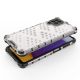 4. Honeycomb Case armor cover with TPU Bumper for Samsung Galaxy A22 4G red