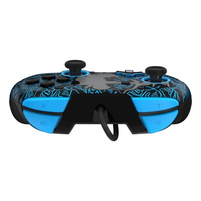 7. PDP Rematch: Sheikah Shoot Black, Blue USB Gamepad Analog/Digital Nintendo Switch, Nintendo Switch Lite, Nintendo Switch OLED