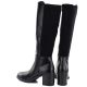 10. Women's high-heeled boots with stretch black Vinceza 58652
