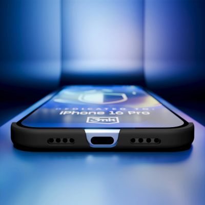 2. 3mk Just20g Matt Case for iPhone 16 Pro - Matte Black