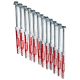 2. FISCHER 10x80 Expansion Plugs with Screws for BenchK Wall Bars, 12 pcs, BENCHK PS12