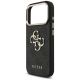 6. Guess 4G Big 4G Classic Logo Case for iPhone 17 Pro / 18 Pro - Black and Gold