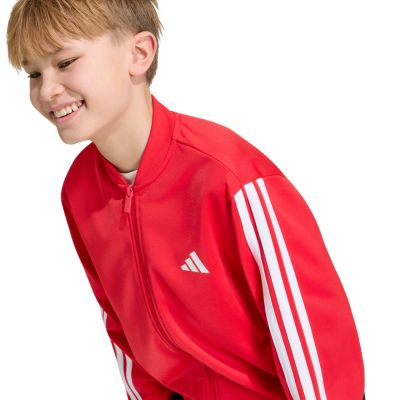 6. adidas Essentials Cimacool Kids Sweatshirt Red KQ9728