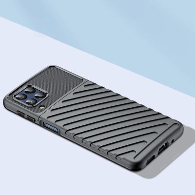 8. Thunder Case flexible armored cover for Samsung Galaxy M53 5G black