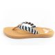 8. Roxy Porto women's flip-flops, fashionable and comfortable for the beach