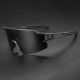 2. Rockbros Polarized Cycling Glasses with UV Protection and Corrective Insert 14120008006 Gray Lenses - Black