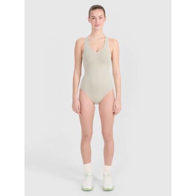 5. Women's quick-drying training bodysuit 4F 4FRSS25TFBOF004-83S