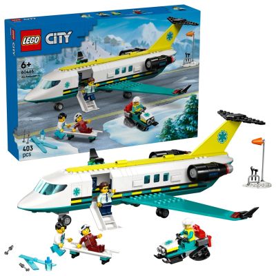 21. LEGO City 60465 Ambulance Plane