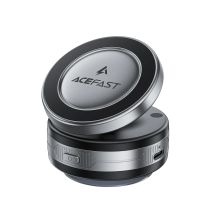 Acefast E29 Magnetic Holder with Wireless Charger with Suction Cup for Dashboard/Windshield - Black