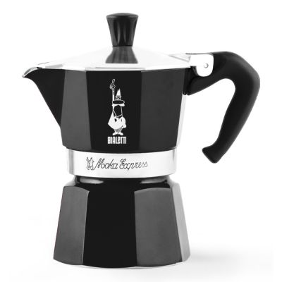 2. Bialetti Moka Express Black Moka Pot