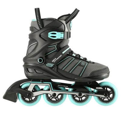 3. NILS Extreme NA14217 roller skates black and mint size 45