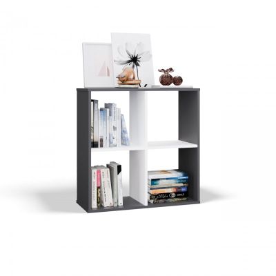 2. MALAX SHELVING 2X2 ANTHRACITE/WHITE
