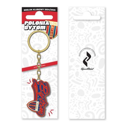 Polonia Bytom City Edition SREBRELOKCITY keychain