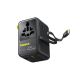 2. Baseus PicoGo AG11 45W 6-in-1 Travel Adapter with Retractable USB-C Cable - Black