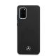 3. Mercedes Silicone Line Case for Samsung Galaxy S20+ - Black