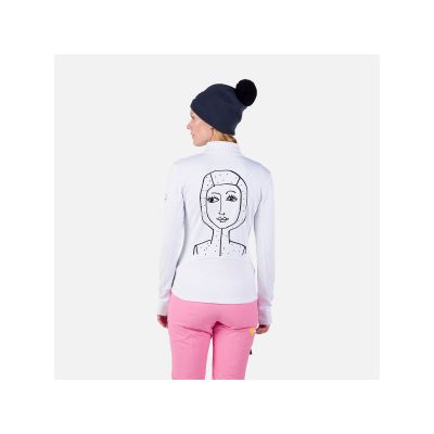 14. Rossignol W Climi Jkt sweatshirt white