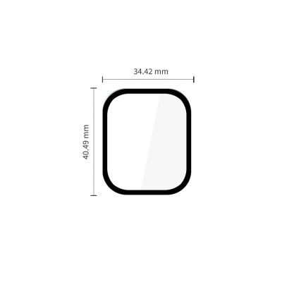 2. Tech-Protect Glass Flex+ 2-Pack Hybrid Glass for Huawei Watch Fit 5 - Black