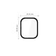 2. Tech-Protect Glass Flex+ 2-Pack Hybrid Glass for Huawei Watch Fit 5 - Black